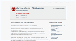Desktop Screenshot of abc-treuhand.com