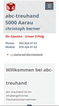 Mobile Screenshot of abc-treuhand.com